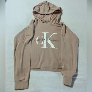 Calvin Klein cropped sweatshirt